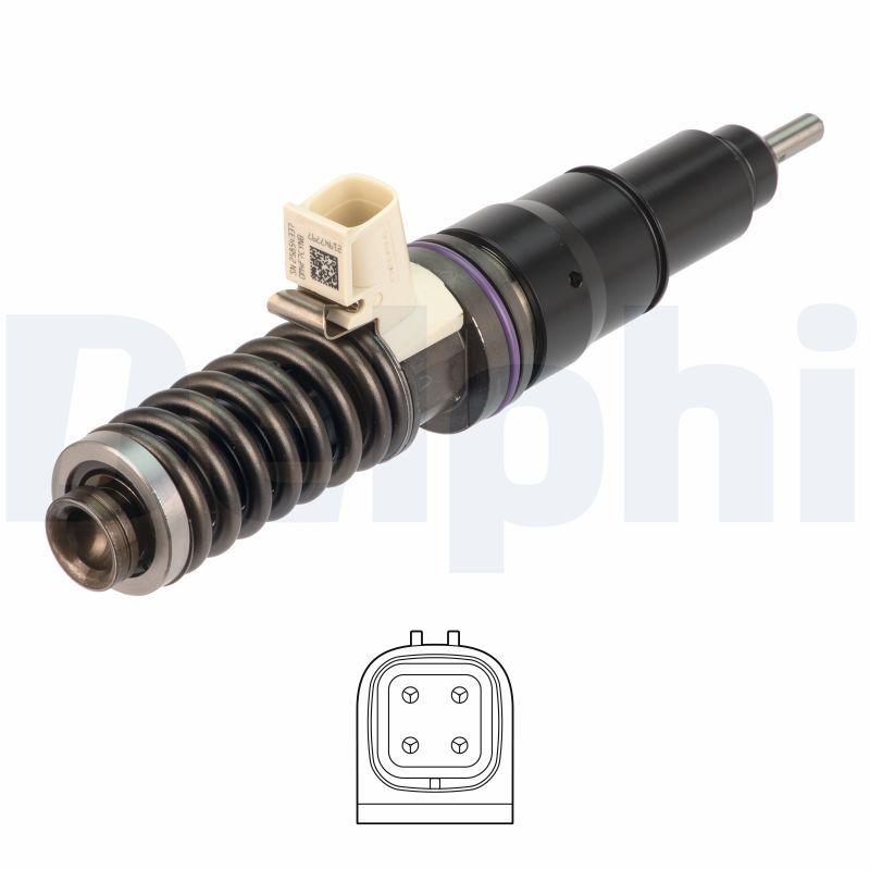 Einspritzventil DELPHI BEBE4D46001-12B1