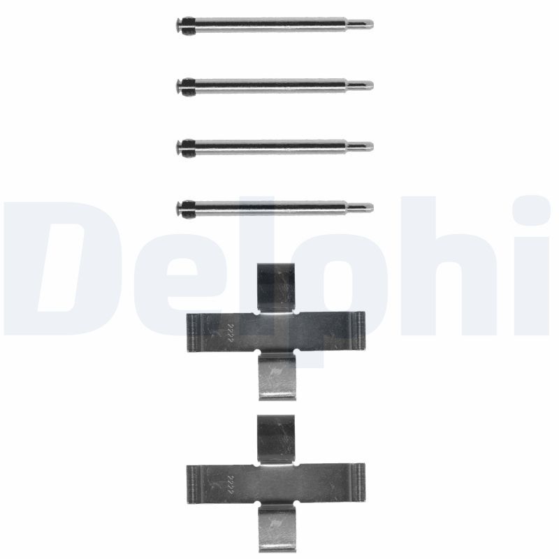 Zubehörsatz, Scheibenbremsbelag DELPHI LX0103