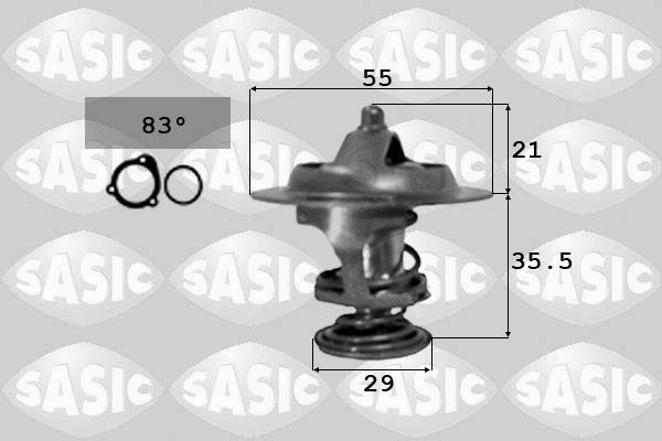 Thermostat, Kühlmittel SASIC 3381231