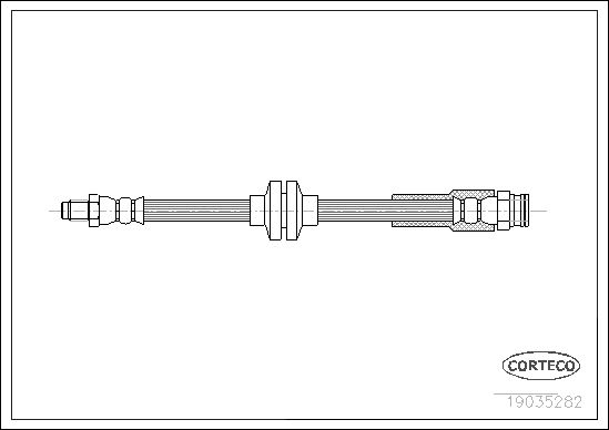 Bremsschlauch CORTECO 19035282