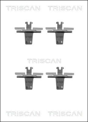 Zubehörsatz Scheibenbremsbelag TRISCAN 8105 401452