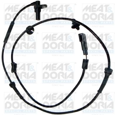 Sensor, Raddrehzahl MEAT & DORIA 90219