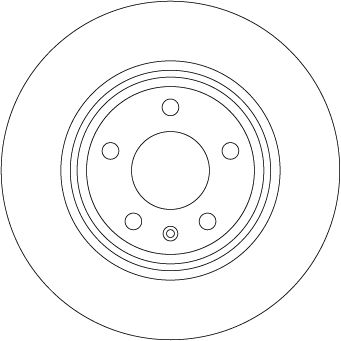 Bremsscheibe TRW DF6981S