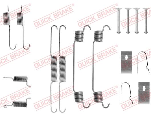 Zubehörsatz, Bremsbacken QUICK BRAKE 105-0675