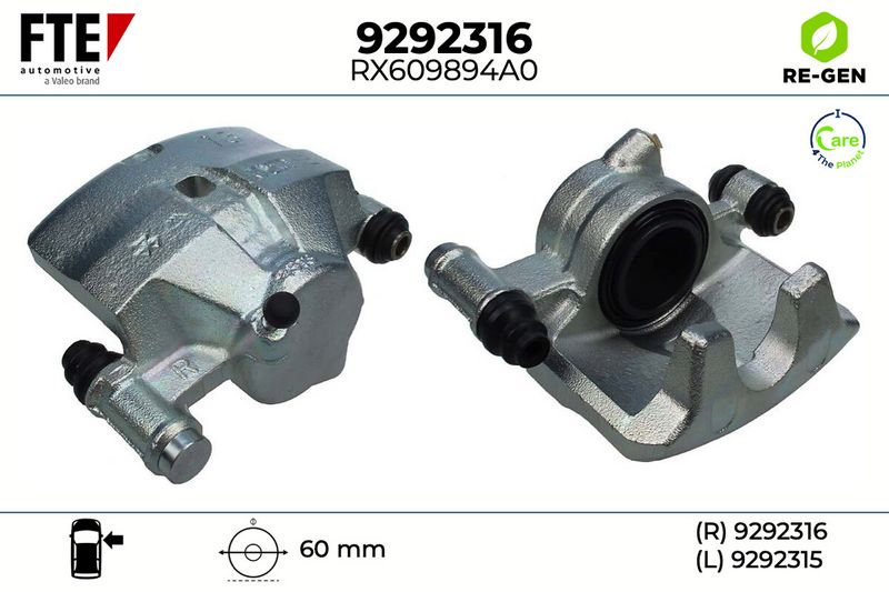 Bremssattel FTE 9292316
