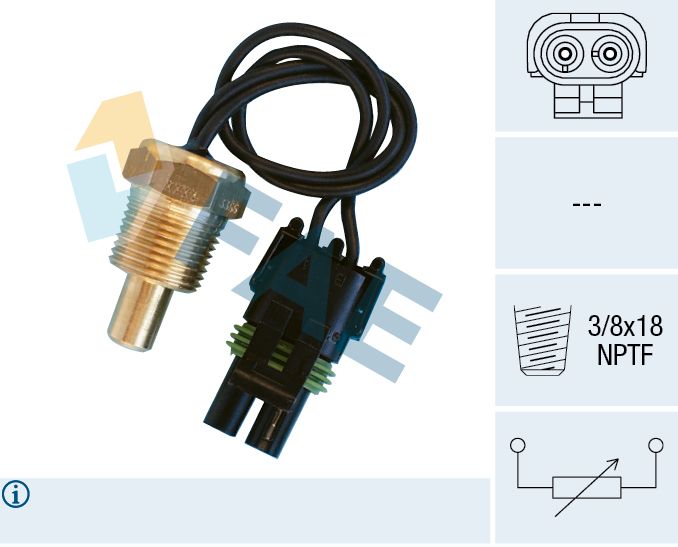 Sensor, Kühlmitteltemperatur FAE 33550