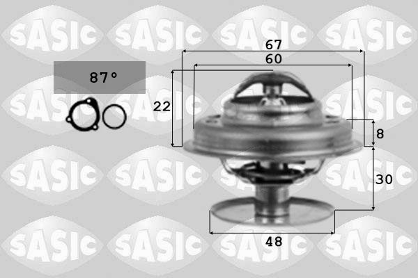 Thermostat, Kühlmittel SASIC 4000356