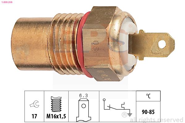 Temperaturschalter, Kühlerlüfter EPS 1.850.258