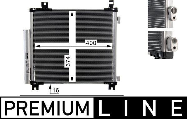 Kondensator, Klimaanlage MAHLE AC825000P