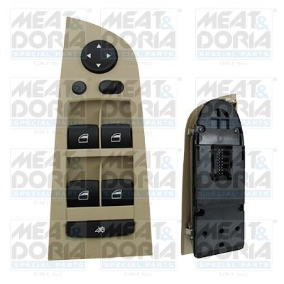 Schalter, Fensterheber MEAT & DORIA 26007