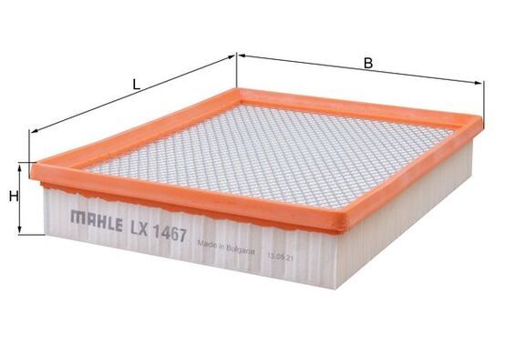 Luftfilter MAHLE LX1467