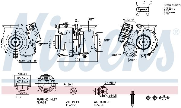 Lader, Aufladung NISSENS 93462