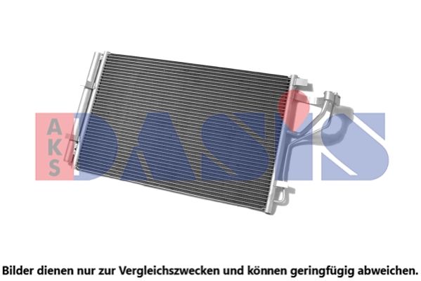 Kondensator, Klimaanlage AKS DASIS 562075N
