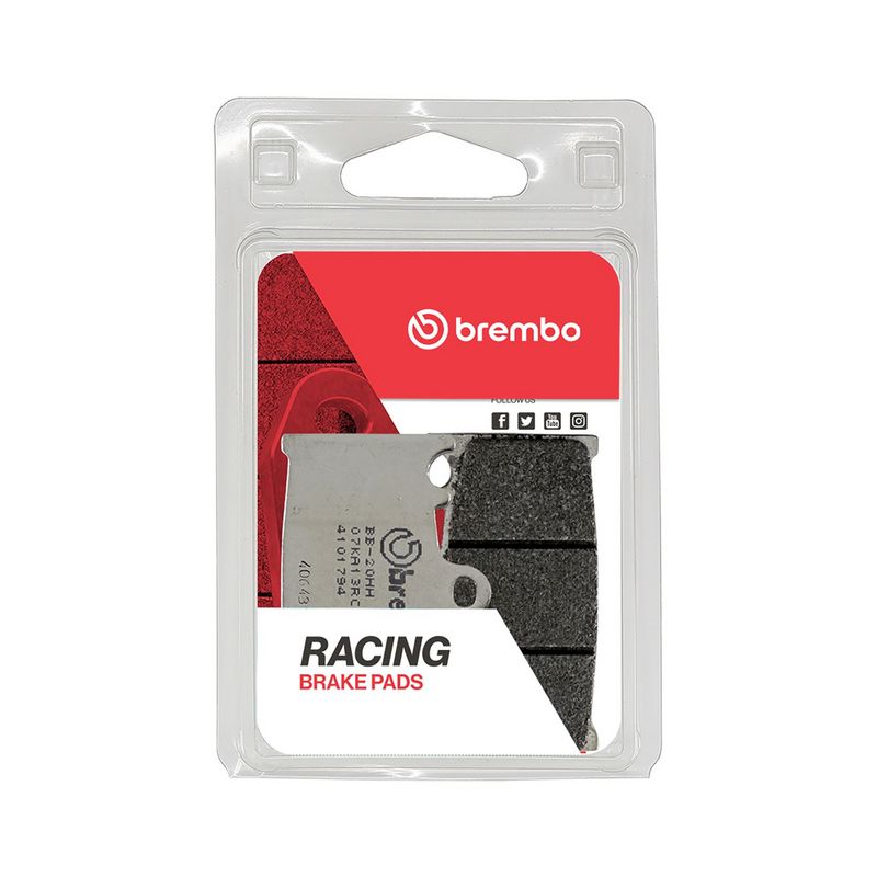 Bremsbelagsatz, Scheibenbremse BREMBO 07KA13RC