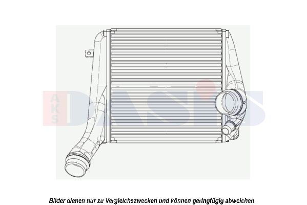 Ladeluftkühler AKS DASIS 177006N
