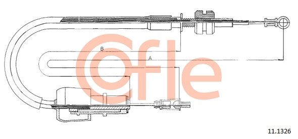 Gaszug COFLE 11.1326