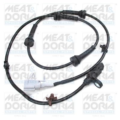 Sensor, Raddrehzahl MEAT & DORIA 90780E