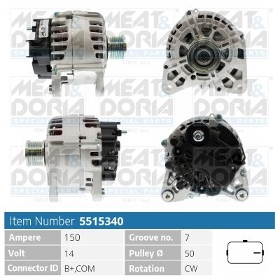 Generator MEAT & DORIA 5515340