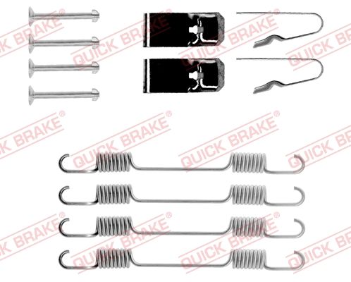 Zubehörsatz, Bremsbacken QUICK BRAKE 105-0602