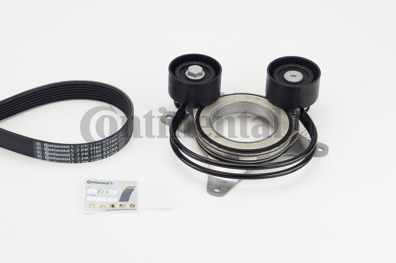 Keilrippenriemensatz CONTINENTAL CTAM 7PK1190 EXTRA K1