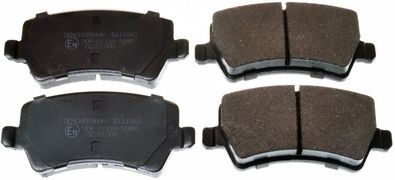 Bremsbelagsatz, Scheibenbremse DENCKERMANN B111043