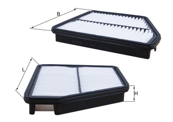 Luftfilter MAHLE LX1840