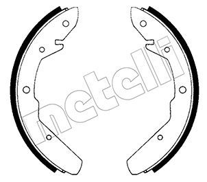Bremsbackensatz METELLI 53-0461