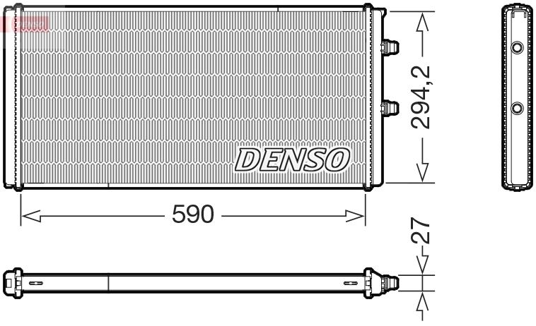 Kühler, Motorkühlung DENSO DRM05076