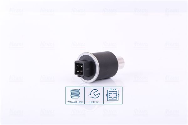 Druckschalter Klimaanlage NISSENS 301018