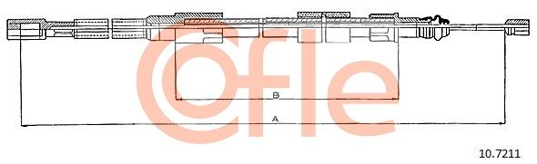 Seilzug, Feststellbremse COFLE 10.7211