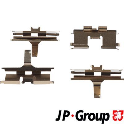 Zubehörsatz Scheibenbremsbelag JP GROUP 6364002410