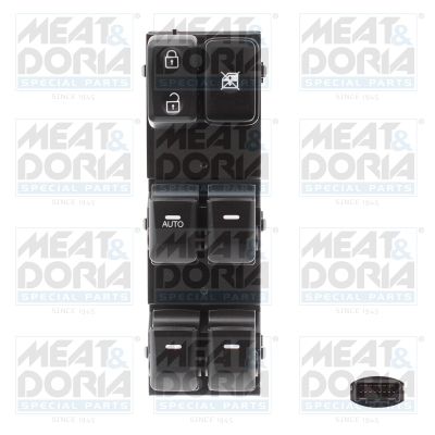 Schalter, Fensterheber MEAT & DORIA 26200