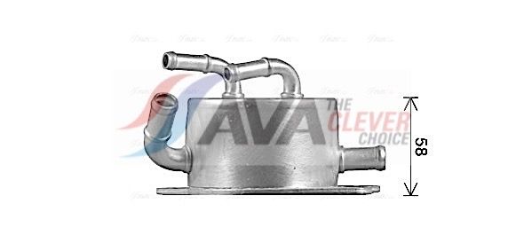 Ölkühler, Automatikgetriebe AVA QUALITY COOLING TO3771