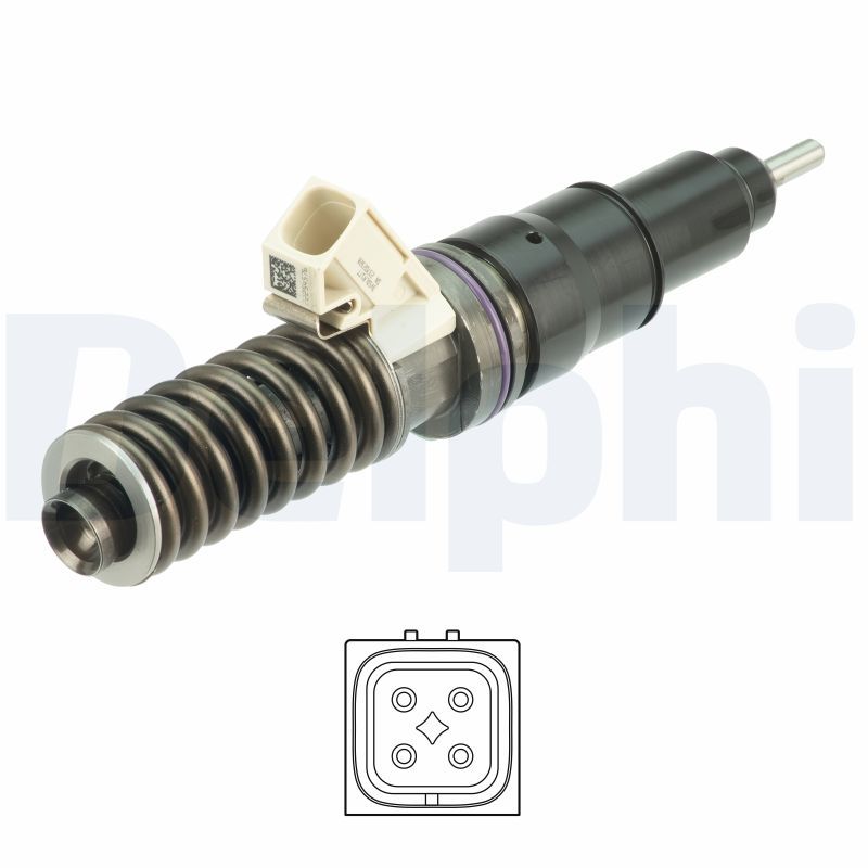 Einspritzventil DELPHI BEBE4P03001-12B1