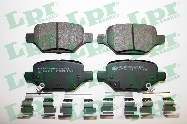 Bremsbelagsatz, Scheibenbremse LPR 05P2177K