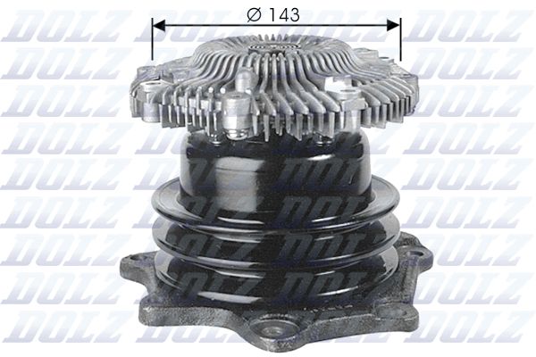 Wasserpumpe, Motorkühlung DOLZ n143