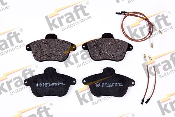 Bremsbelagsatz Bremsbeläge KRAFT AUTOMOTIVE 6006000