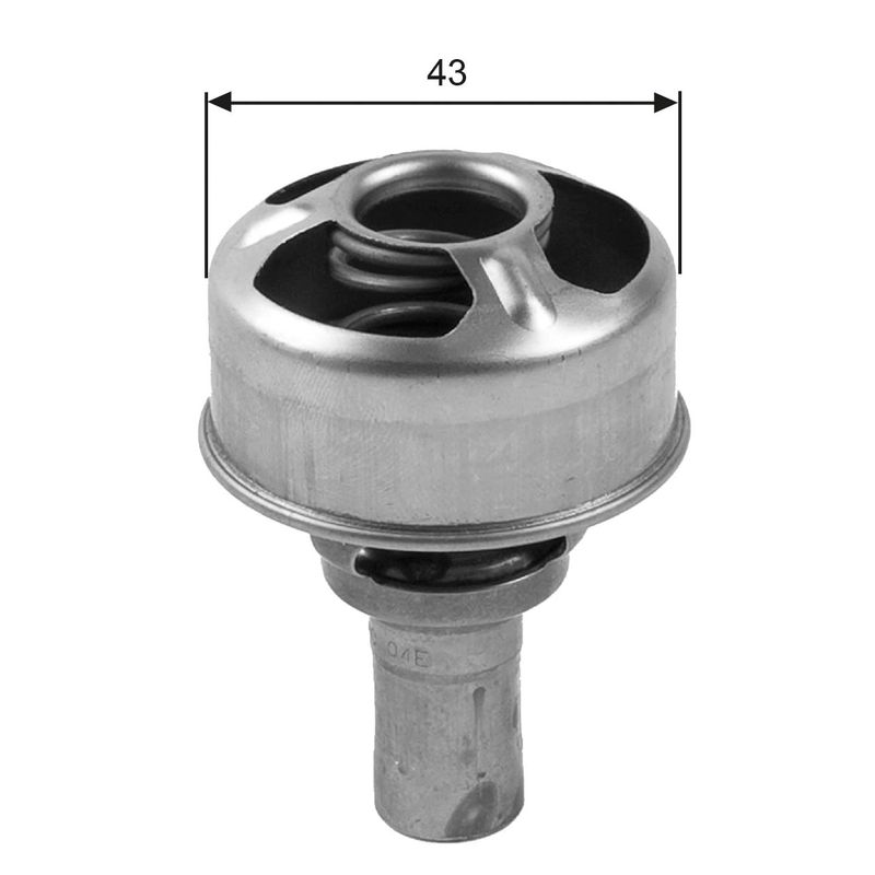 Kühlwasserthermostat Gates TH36075