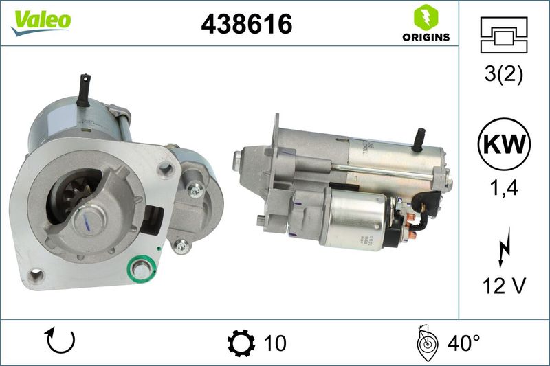 Starter VALEO 438616