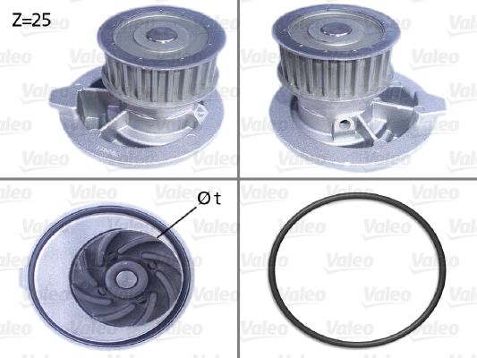 Wasserpumpe VALEO 506309