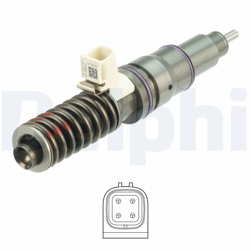 Einspritzventil DELPHI BEBE5H01001-12B1