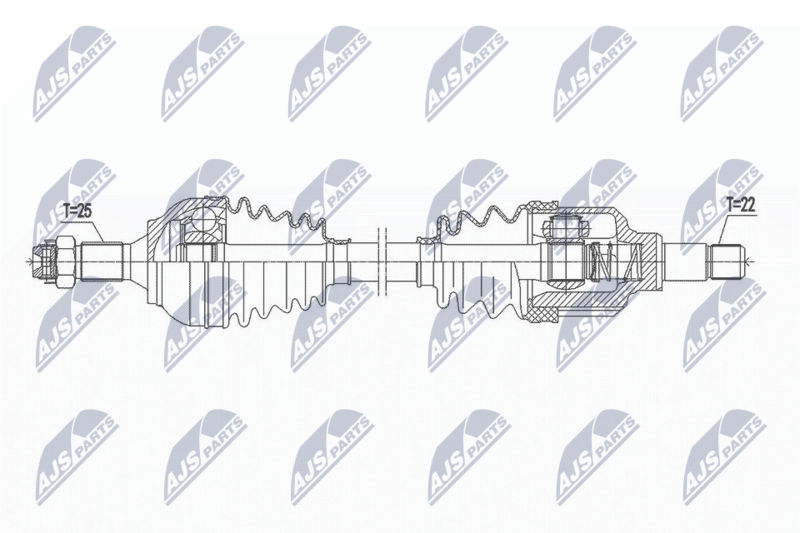 Antriebswelle NTY NPW-CT-115