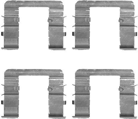 Zubehörsatz Scheibenbremsbelag HELLA 8DZ 355 205-061