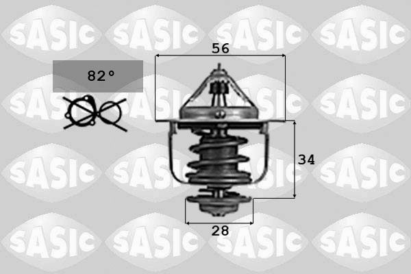 Thermostat, Kühlmittel SASIC 9000702