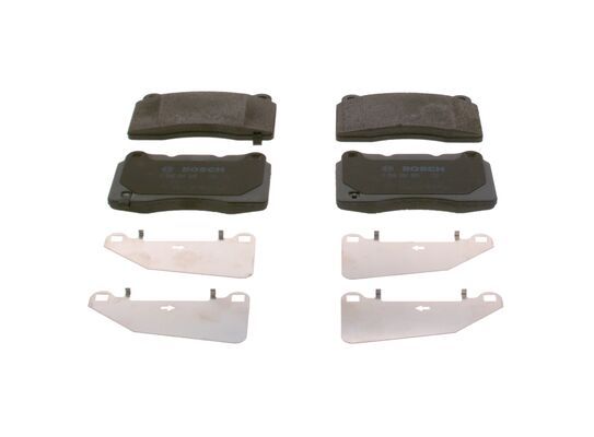 Bremsbelagsatz, Scheibenbremse BOSCH 0986494395