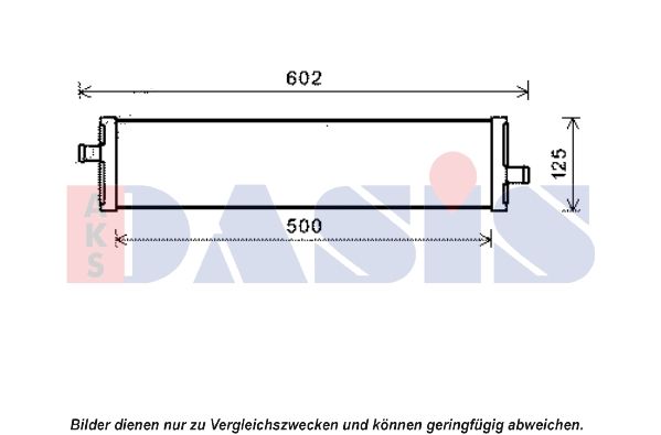 Kühler, Motorkühlung AKS DASIS 040045N