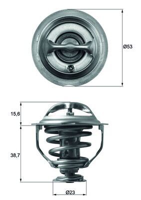 Thermostat, Kühlmittel MAHLE TX11795D