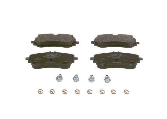 Bremsbelagsatz, Scheibenbremse BOSCH 0986424875