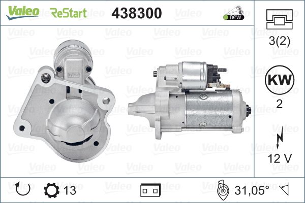 Starter VALEO 438300