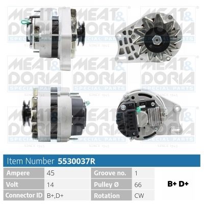 Generator MEAT & DORIA 5530037R